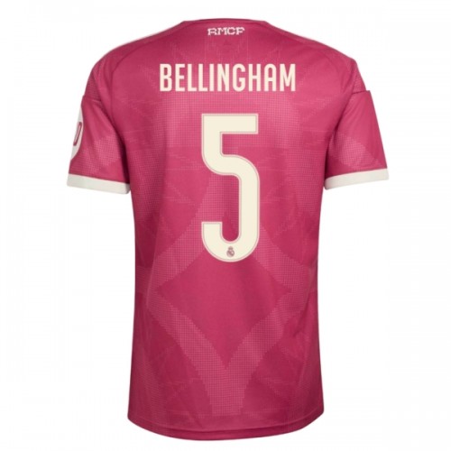 Real Madrid Bellingham 5 Fodboldtrøje Tredje 2026-27 Real Madrid Bellingham 5 Fodboldtrøje Tredje 2026-27
