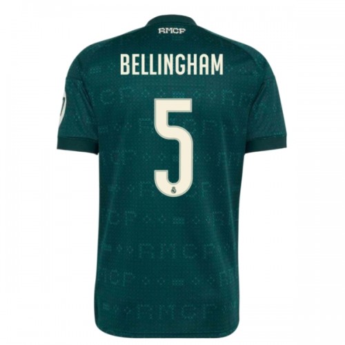 Real Madrid Bellingham 5 Fodboldtrøje Udebane 2026-27 Real Madrid Bellingham 5 Fodboldtrøje Udebane 2026-27