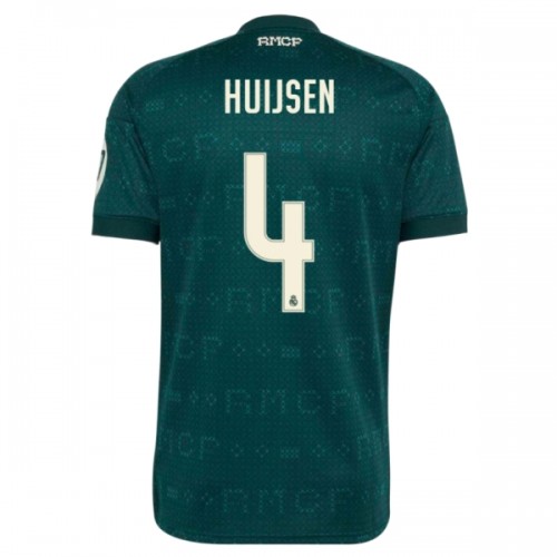 Real Madrid Huijsen 4 Fodboldtrøje Udebane 2026-27 Real Madrid Huijsen 4 Fodboldtrøje Udebane 2026-27