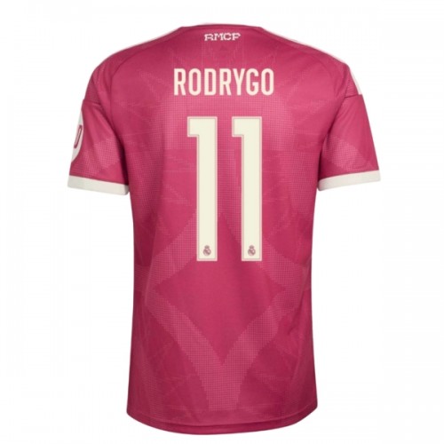 Real Madrid Rodrygo 11 Fodboldtrøje Tredje 2026-27 Real Madrid Rodrygo 11 Fodboldtrøje Tredje 2026-27