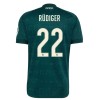 Real Madrid Rudiger 22 Fodboldtrøje Udebane 2026-27 Real Madrid Rudiger 22 Fodboldtrøje Udebane 2026-27