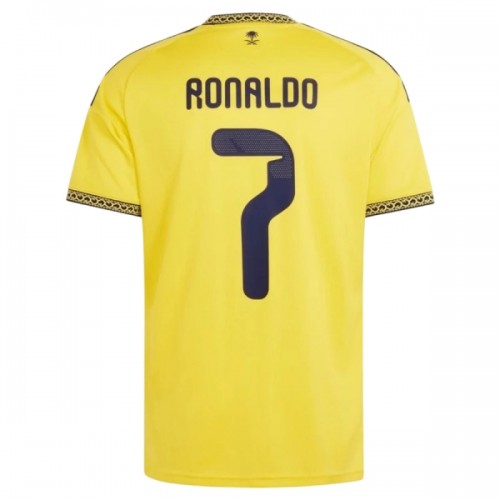 Al Nassr Ronaldo 7 Fodboldtrøje Hjemmebane 2026-27 Al Nassr Ronaldo 7 Fodboldtrøje Hjemmebane 2026-27
