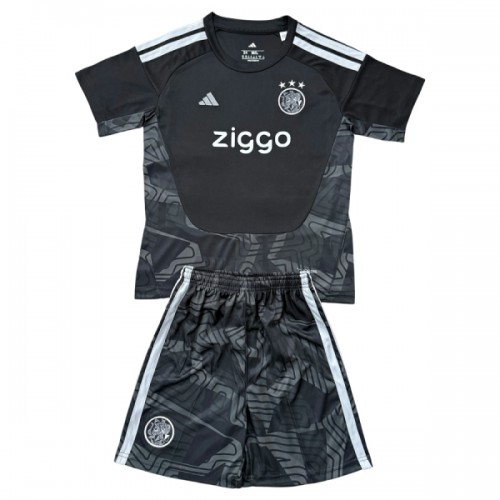 Børn - Ajax Amsterdam Fodboldtrøje Målmand 2026-27 Sort Børn - Ajax Amsterdam Fodboldtrøje Målmand 2026-27 Sort