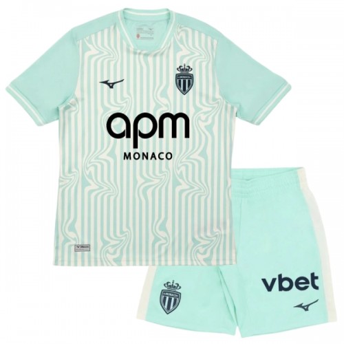Børn - AS Monaco Fodboldtrøje Tredje 2026-27 Børn - AS Monaco Fodboldtrøje Tredje 2026-27
