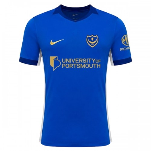 Portsmouth Fodboldtrøje Hjemmebane 2026-27 Portsmouth Fodboldtrøje Hjemmebane 2026-27