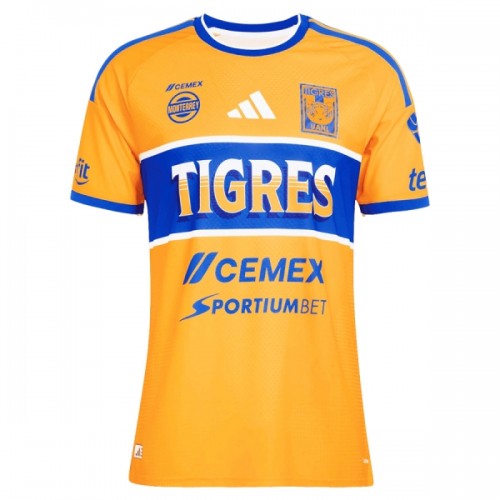 Tigres UANL Fodboldtrøje Hjemmebane 2026-27 Tigres UANL Fodboldtrøje Hjemmebane 2026-27