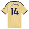 Arsenal Gyokeres 14 Fodboldtrøje Tredje 2026-27 Arsenal Gyokeres 14 Fodboldtrøje Tredje 2026-27