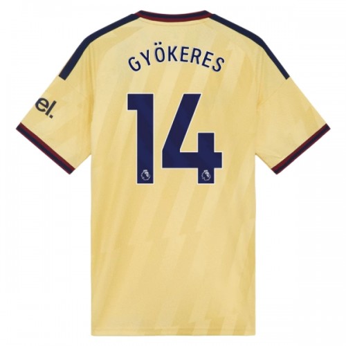 Arsenal Gyokeres 14 Fodboldtrøje Tredje 2026-27 Arsenal Gyokeres 14 Fodboldtrøje Tredje 2026-27