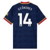 Arsenal Gyokeres 14 Fodboldtrøje Udebane 2026-27 Arsenal Gyokeres 14 Fodboldtrøje Udebane 2026-27