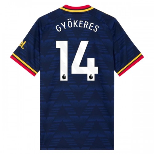 Arsenal Gyokeres 14 Fodboldtrøje Udebane 2026-27 Arsenal Gyokeres 14 Fodboldtrøje Udebane 2026-27
