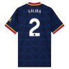 Arsenal Saliba 2 Fodboldtrøje Udebane 2026-27 Arsenal Saliba 2 Fodboldtrøje Udebane 2026-27