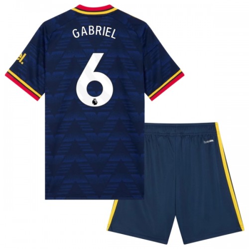 Børn - Arsenal Gabriel 6 Fodboldtrøje Udebane 2026-27 Børn - Arsenal Gabriel 6 Fodboldtrøje Udebane 2026-27