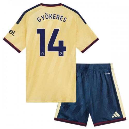 Børn - Arsenal Gyokeres 14 Fodboldtrøje Tredje 2026-27 Børn - Arsenal Gyokeres 14 Fodboldtrøje Tredje 2026-27