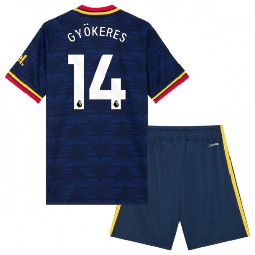 Børn - Arsenal Gyokeres 14 Fodboldtrøje Udebane 2026-27 Børn - Arsenal Gyokeres 14 Fodboldtrøje Udebane 2026-27