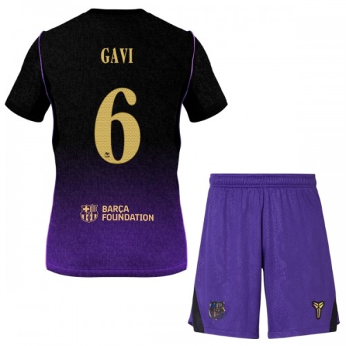 Børn - FC Barcelona Gavi 6 Fodboldtrøje Udebane 2026-27 Børn - FC Barcelona Gavi 6 Fodboldtrøje Udebane 2026-27