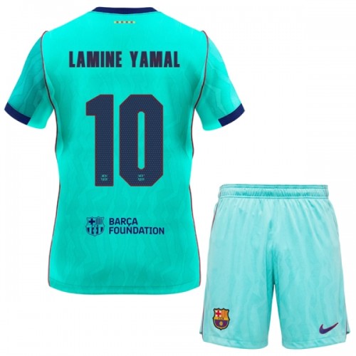 Børn - FC Barcelona Lamine Yamal 10 Fodboldtrøje Tredje 2026-27 Børn - FC Barcelona Lamine Yamal 10 Fodboldtrøje Tredje 2026-27
