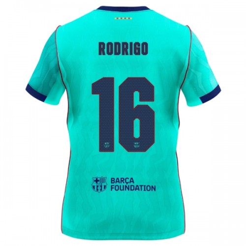 FC Barcelona Rodrigo 16 Fodboldtrøje Tredje 2026-27 FC Barcelona Rodrigo 16 Fodboldtrøje Tredje 2026-27