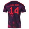 FC Bayern München Luis Diaz 14 Fodboldtrøje Tredje 2026-27 FC Bayern München Luis Diaz 14 Fodboldtrøje Tredje 2026-27