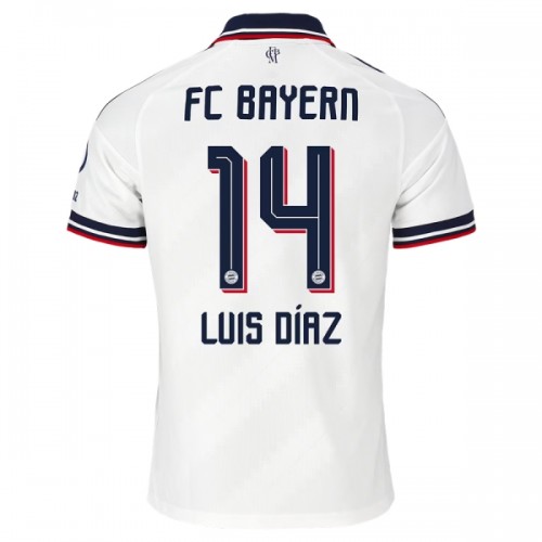 FC Bayern München Luis Diaz 14 Fodboldtrøje Udebane 2026-27 FC Bayern München Luis Diaz 14 Fodboldtrøje Udebane 2026-27