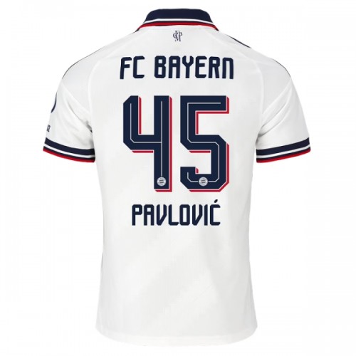 FC Bayern München Pavlovic 45 Fodboldtrøje Udebane 2026-27 FC Bayern München Pavlovic 45 Fodboldtrøje Udebane 2026-27