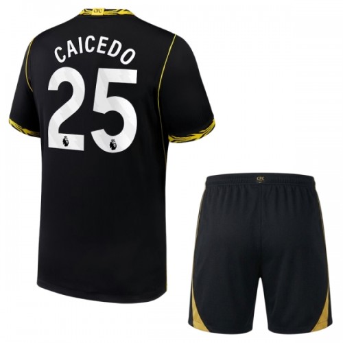 Børn - Chelsea Caicedo 25 Fodboldtrøje Udebane 2026-27 Børn - Chelsea Caicedo 25 Fodboldtrøje Udebane 2026-27