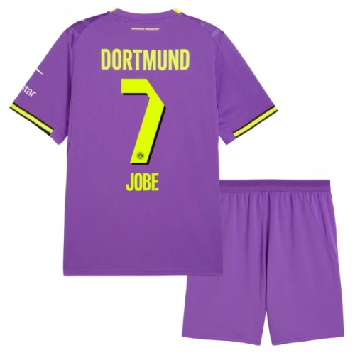 Børn - Borussia Dortmund Jobe 7 Fodboldtrøje Tredje 2026-27 Børn - Borussia Dortmund Jobe 7 Fodboldtrøje Tredje 2026-27