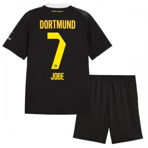 Børn - Borussia Dortmund Jobe 7 Fodboldtrøje Udebane 2026-27 Børn - Borussia Dortmund Jobe 7 Fodboldtrøje Udebane 2026-27