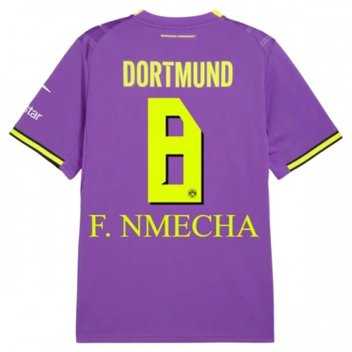 Borussia Dortmund F. Nmecha 8 Fodboldtrøje Tredje 2026-27 Borussia Dortmund F. Nmecha 8 Fodboldtrøje Tredje 2026-27