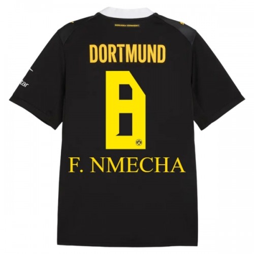 Borussia Dortmund F. Nmecha 8 Fodboldtrøje Udebane 2026-27 Borussia Dortmund F. Nmecha 8 Fodboldtrøje Udebane 2026-27