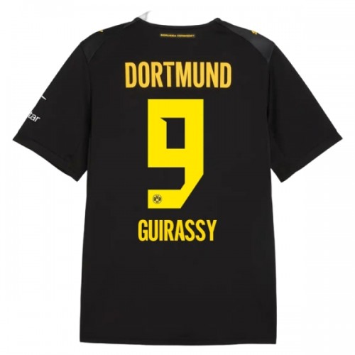 Borussia Dortmund Guirassy 9 Fodboldtrøje Udebane 2026-27 Borussia Dortmund Guirassy 9 Fodboldtrøje Udebane 2026-27
