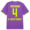 Borussia Dortmund N. Schlotterbeck 4 Fodboldtrøje Tredje 2026-27 Borussia Dortmund N. Schlotterbeck 4 Fodboldtrøje Tredje 2026-27