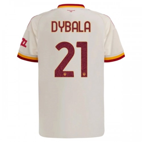 AS Roma Dybala 21 Fodboldtrøje Udebane 2026-27 AS Roma Dybala 21 Fodboldtrøje Udebane 2026-27