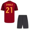 Børn - AS Roma Dybala 21 Fodboldtrøje Hjemmebane 2026-27 Børn - AS Roma Dybala 21 Fodboldtrøje Hjemmebane 2026-27