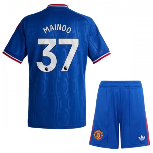 Børn - Manchester United Mainoo 37 Fodboldtrøje Udebane 2026-27 Børn - Manchester United Mainoo 37 Fodboldtrøje Udebane 2026-27