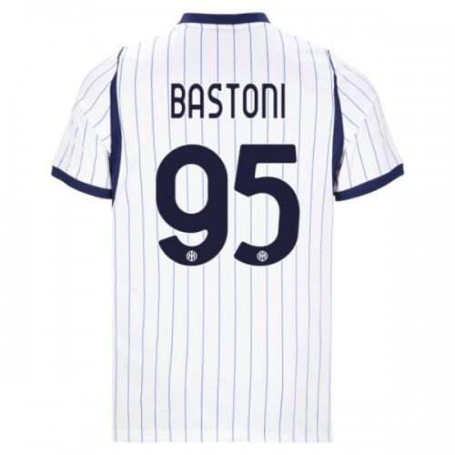 Inter Milan Bastoni 95 Fodboldtrøje Udebane 2026-27 Inter Milan Bastoni 95 Fodboldtrøje Udebane 2026-27