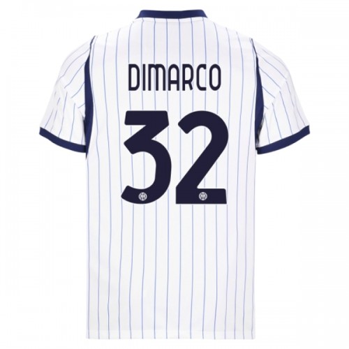 Inter Milan Dimarco 32 Fodboldtrøje Udebane 2026-27 Inter Milan Dimarco 32 Fodboldtrøje Udebane 2026-27