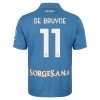 SSC Napoli De Bruyne 11 Fodboldtrøje Hjemmebane 2026-27 SSC Napoli De Bruyne 11 Fodboldtrøje Hjemmebane 2026-27