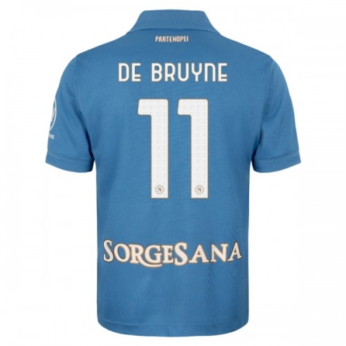 SSC Napoli De Bruyne 11 Fodboldtrøje Hjemmebane 2026-27 SSC Napoli De Bruyne 11 Fodboldtrøje Hjemmebane 2026-27