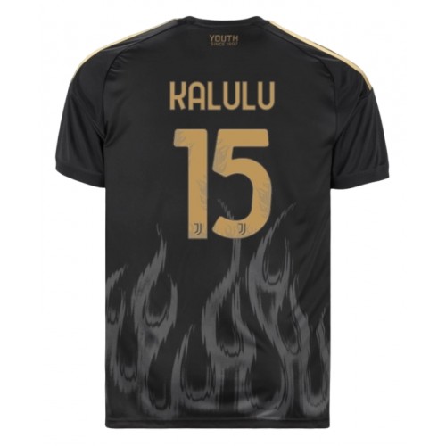 Juventus Kalulu 15 Fodboldtrøje Tredje 2026-27 Juventus Kalulu 15 Fodboldtrøje Tredje 2026-27