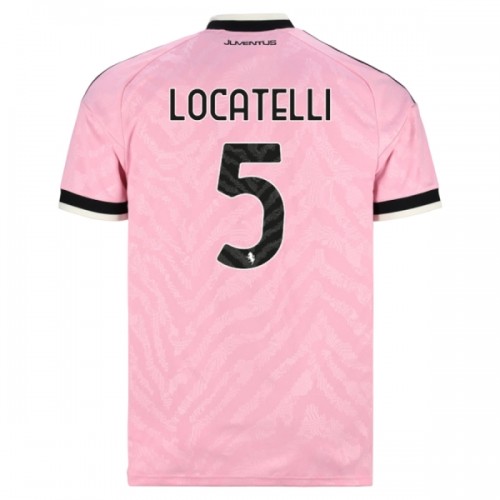 Juventus Locatelli 5 Fodboldtrøje Udebane 2026-27 Juventus Locatelli 5 Fodboldtrøje Udebane 2026-27