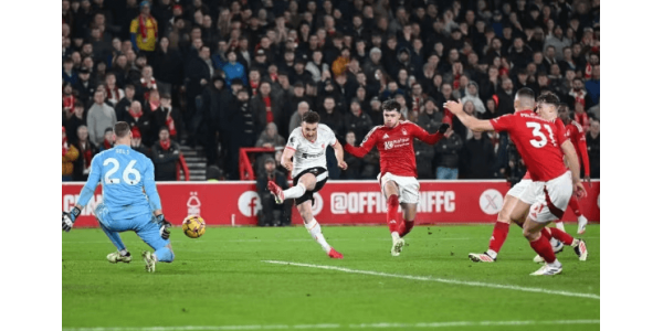 Slote lavede en magisk udskiftning, Liverpool udlignede Nottingham Forest 1-1 Slote lavede en magisk udskiftning, Liverpool udlignede Nottingham Forest 1-1