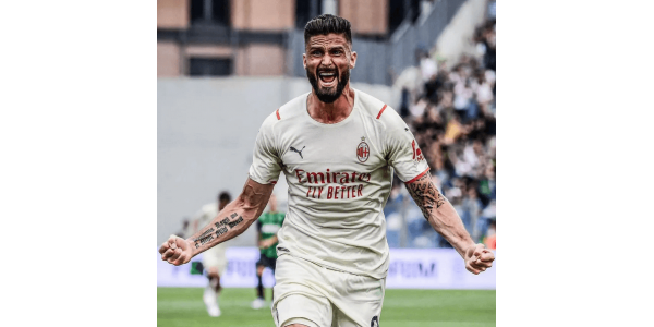 37-årige Olivier Giroud er AC Milans nuværende topscorer i denne sæson 37-årige Olivier Giroud er AC Milans nuværende topscorer i denne sæson