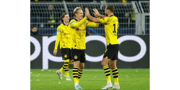 Dortmund slog Newcastle United 2-0 for at toppe Champions League-gruppestillingen Dortmund slog Newcastle United 2-0 for at toppe Champions League-gruppestillingen