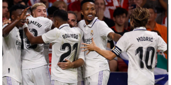 Real Madrid slog Atletico Madrid på udebane for at vende tilbage til toppen af ​​tabellen