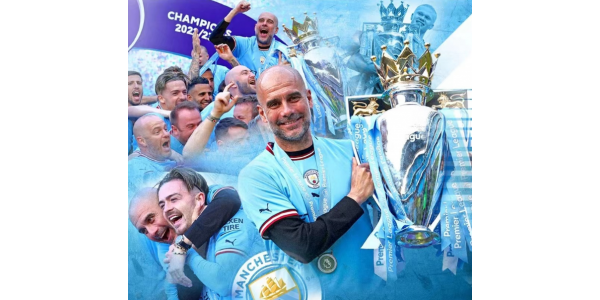 Tillykke Manchester City! Tillykke til Guardiola!