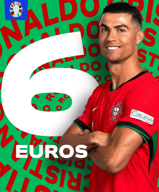 Ronaldos 6. Europa Cup-rejse