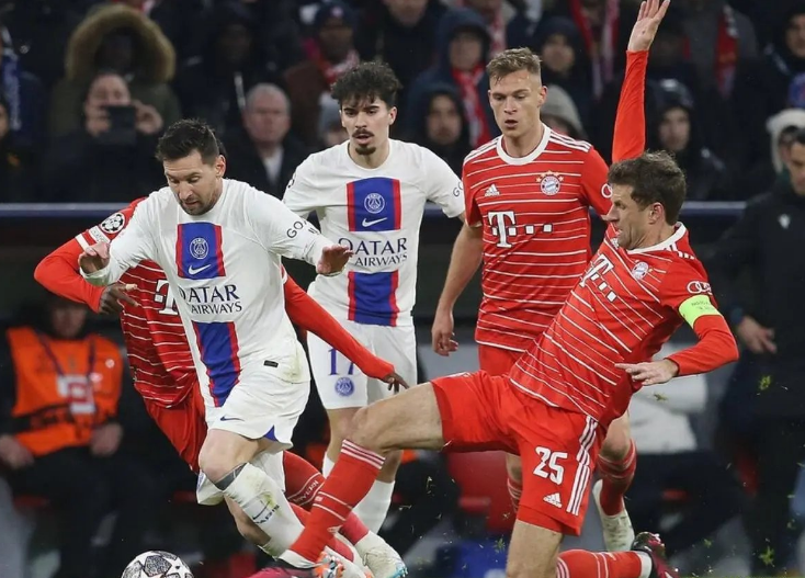 Champions League knockout-runde, Paris ude