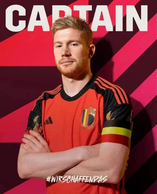 De Bruyne udnævnt til ny belgisk kaptajn