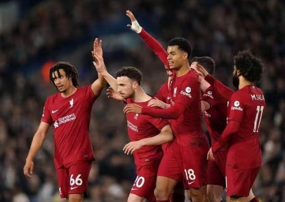 Liverpool slog Leeds United 6-1 på udebane